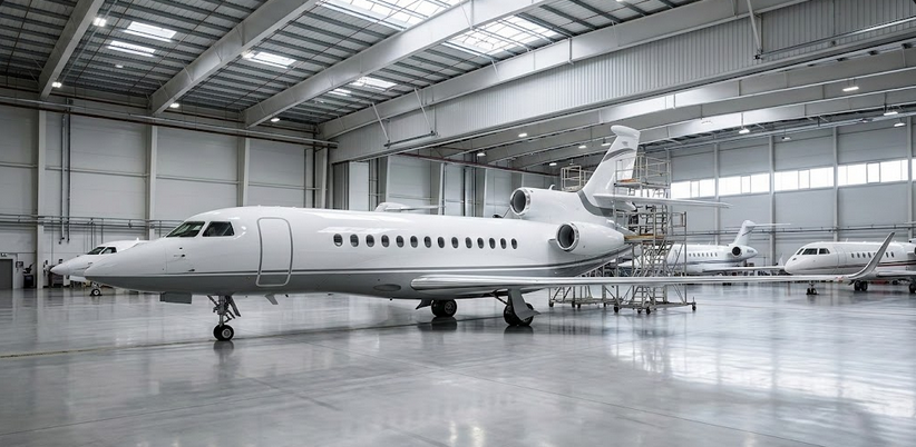 Dassault Falcon 8X trijet at Paris Air Show 2015
