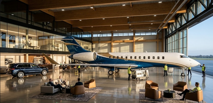 Bombardier Global 8000 ultra long range business jet